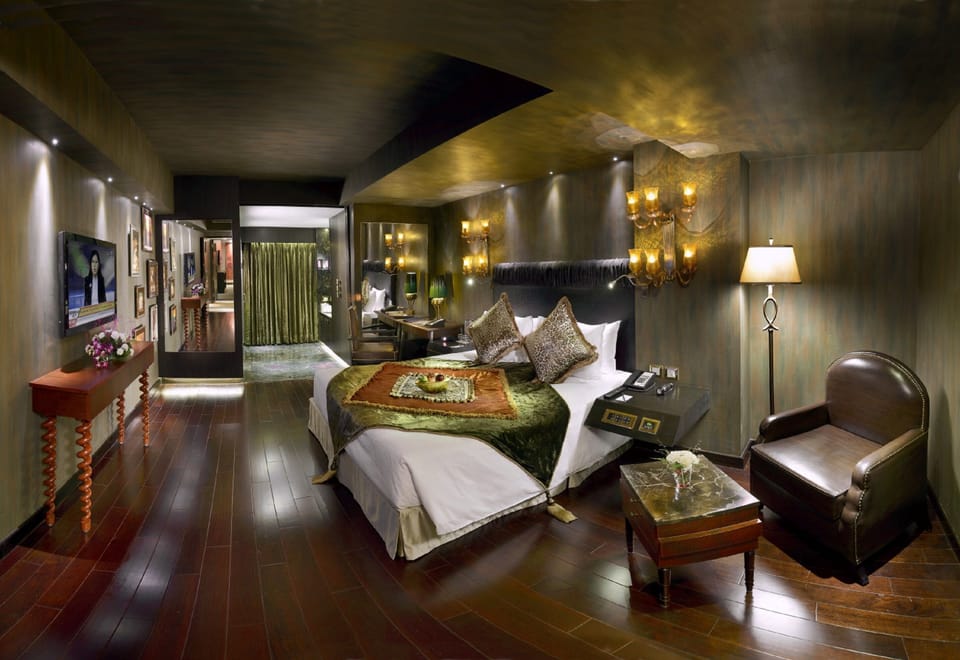 Premium bedding, down comforters, memory foam beds, minibar