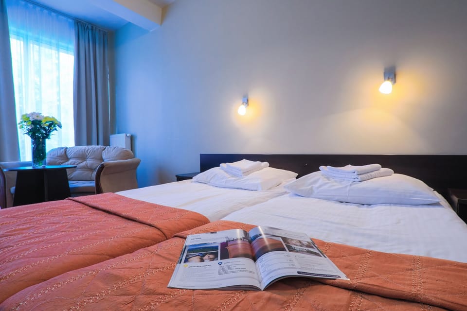 Double or Twin Room (with Extra Bed) | Desk, laptop workspace, free WiFi, bed sheets