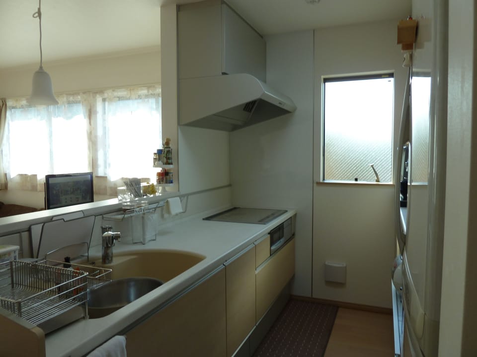 Shared fridge, microwave, coffee/tea maker, electric kettle