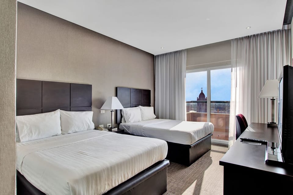 Standard Room, 2 Double Beds | Premium bedding, desk, laptop workspace, iron/ironing board (on request)