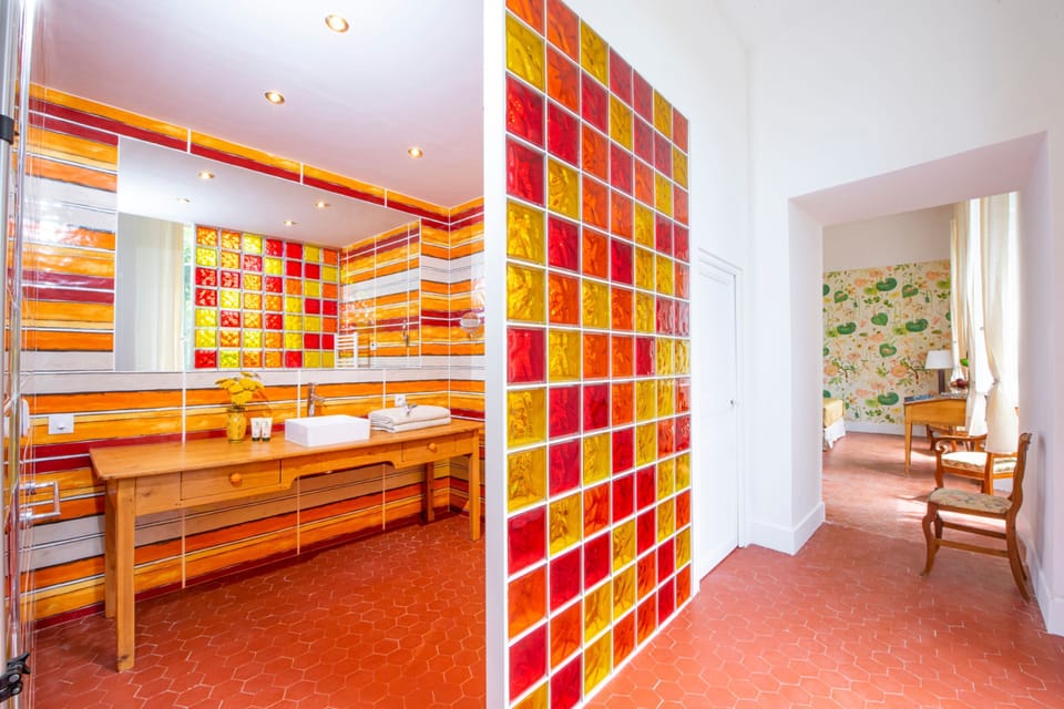 Suite (Marsanne) | Bathroom | Designer toiletries, hair dryer, bathrobes, slippers