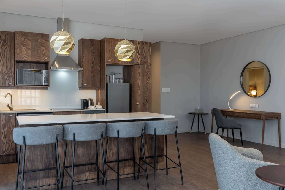 Apartment, 1 Bedroom (Boutique Building) | Private kitchen | Mini-fridge, microwave, dishwasher, coffee/tea maker