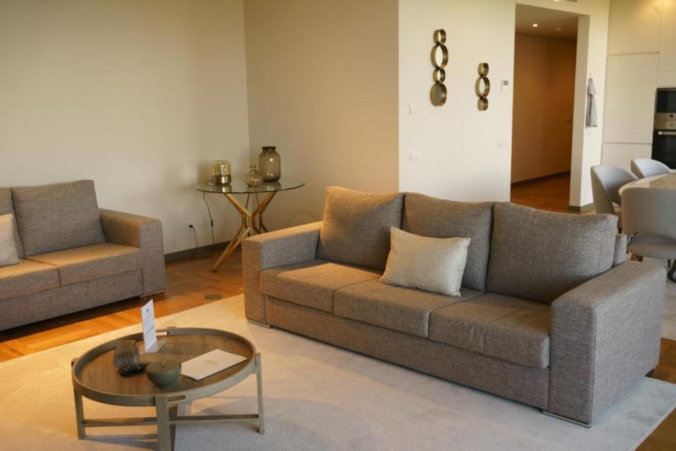 Superior Apartment, 2 Bedrooms | Living area | Flat-screen TV