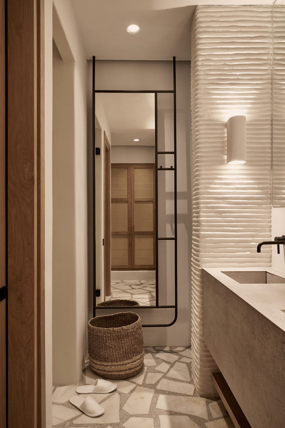 Shower, free toiletries, hair dryer, bathrobes