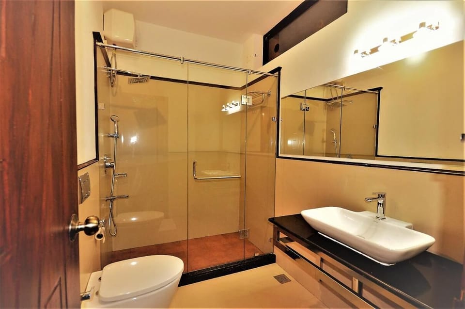 Room, 1 Bedroom, Private Pool, Garden View | Bathroom | Hair dryer