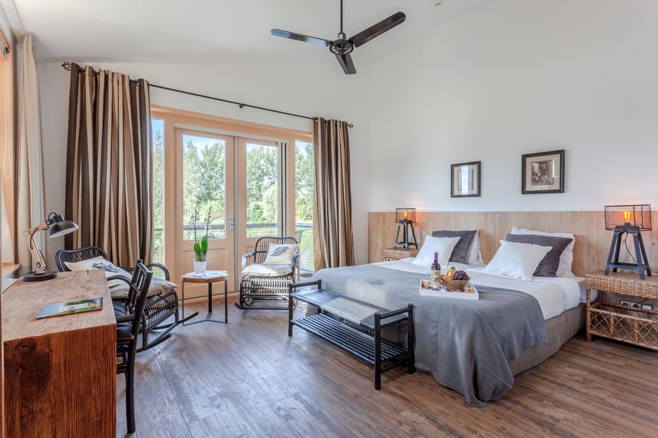 Standard Double or Twin Room, River View, Courtyard Area | Desk, free WiFi, bed sheets