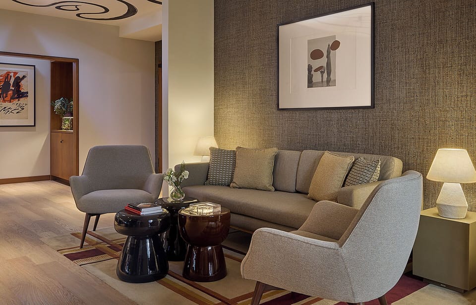 Lobby sitting area