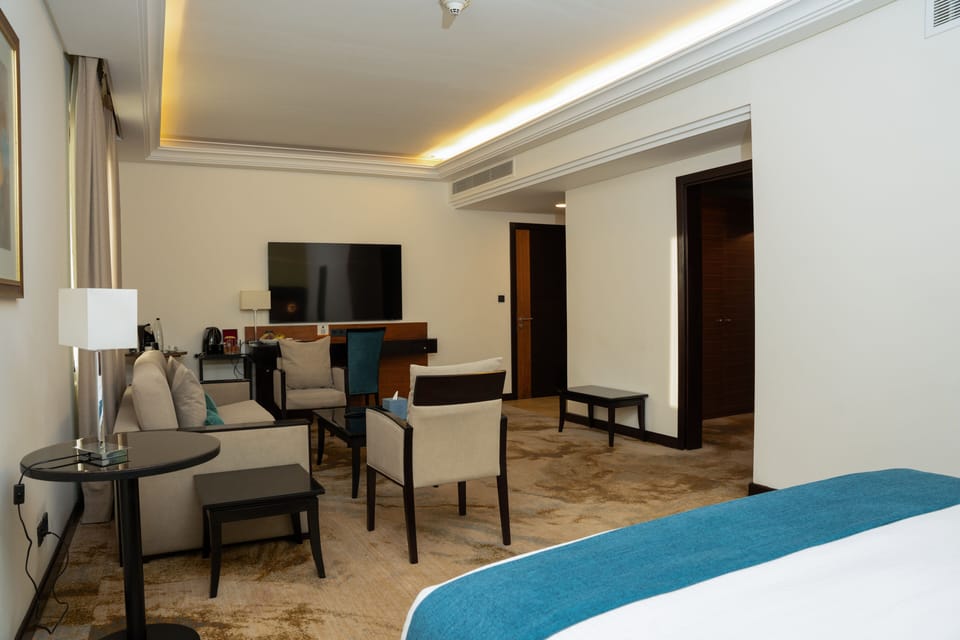 Family Room | Egyptian cotton sheets, premium bedding, minibar, in-room safe