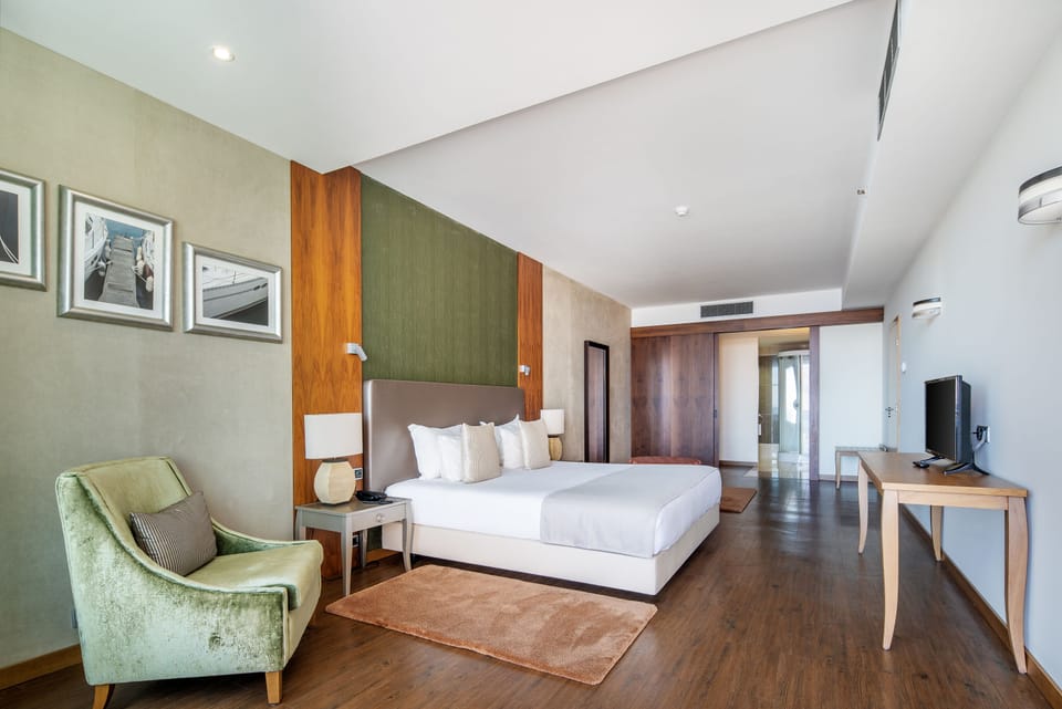 Deluxe Suite | Minibar, in-room safe, individually furnished, desk
