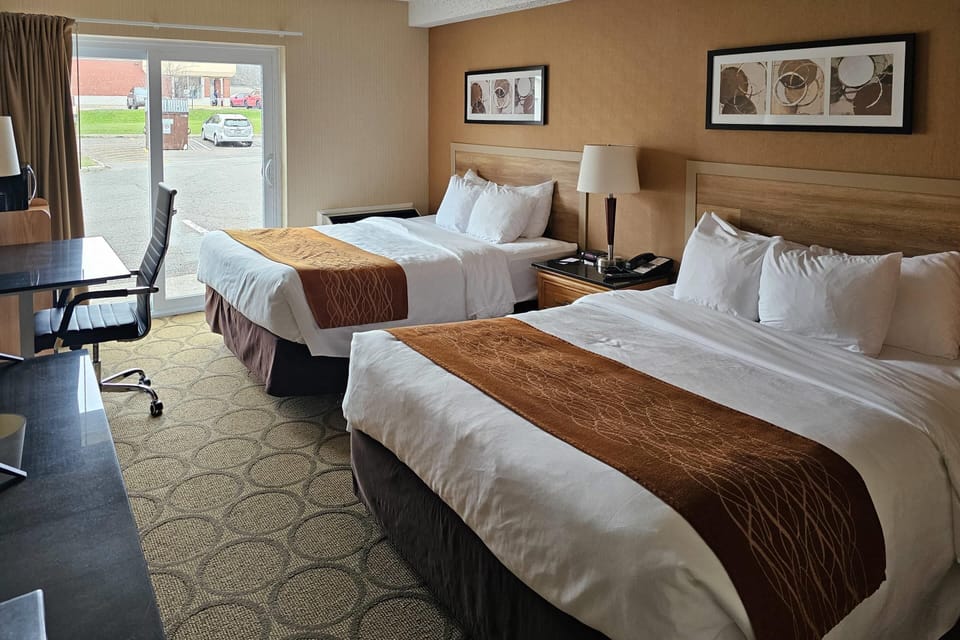 Premium bedding, pillowtop beds, individually decorated