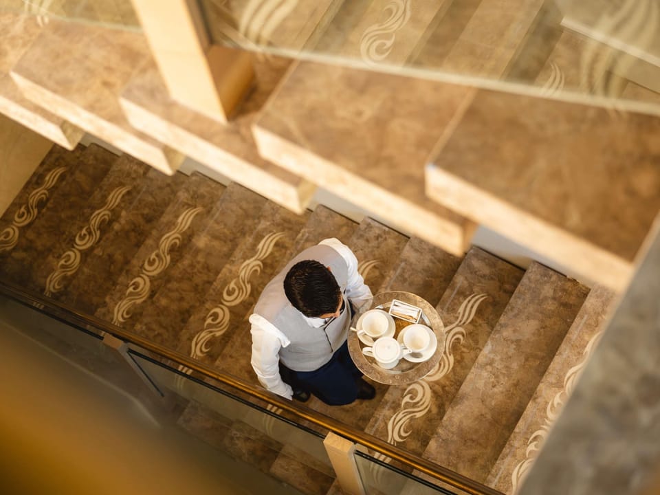 Signature Suite, 1 King Bed with Sofa bed, Sea View (1 bedroom - Palm), Adults Only | Egyptian cotton sheets, premium bedding, minibar, in-room safe