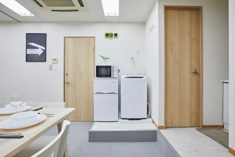 Apartment | Private kitchenette | Fridge, microwave, stovetop, electric kettle