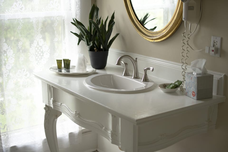 Frederick Premium Suite | Bathroom | Free toiletries, hair dryer, towels