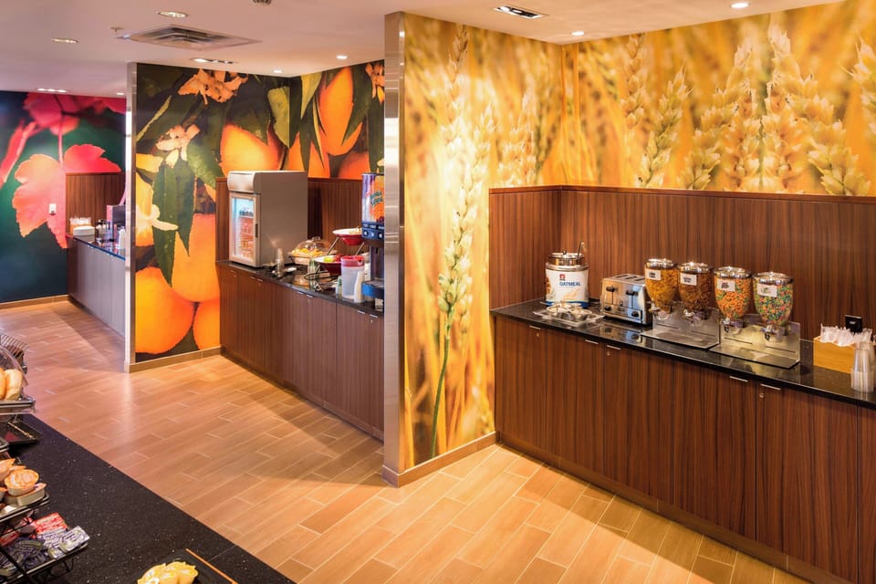 Free buffet breakfast