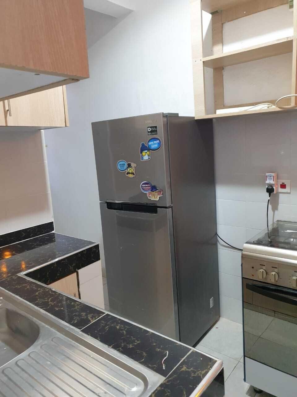 Exclusive Apartment | Private kitchenette | Full-size fridge, cookware/dishes/utensils