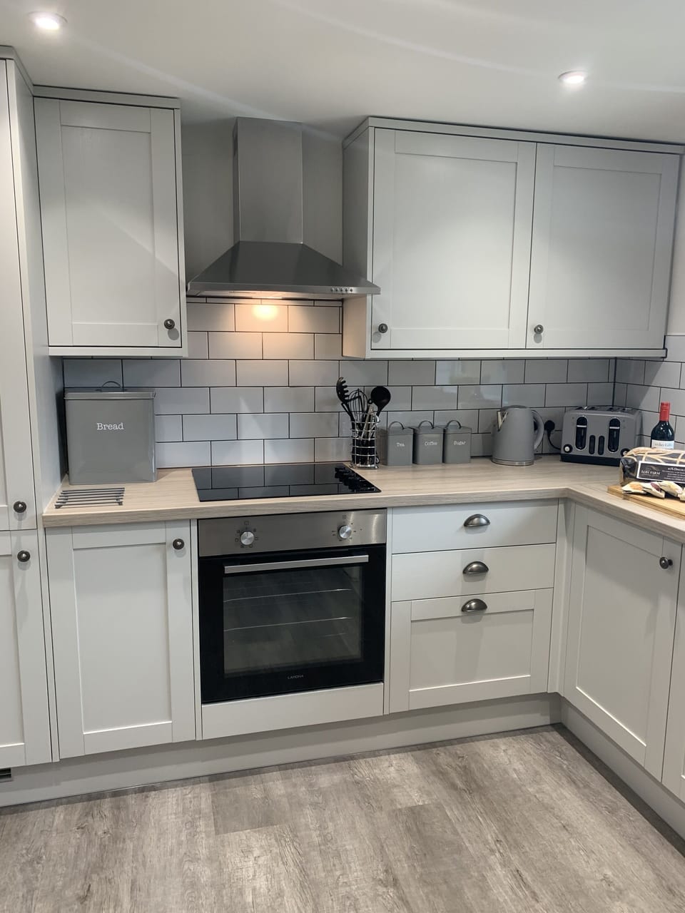 Luxury Bungalow, Accessible, Private Bathroom (With Hot Tub) | Private kitchen | Highchair