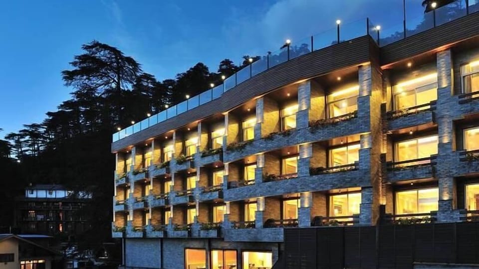 Front of property - evening/night