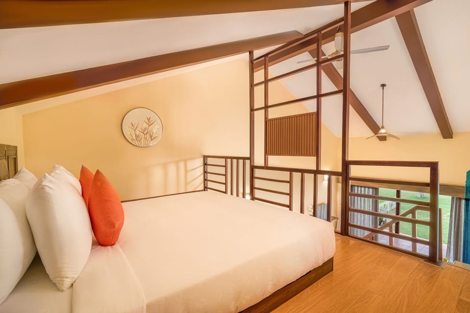 Villa, Beachfront | Premium bedding, down comforters, memory foam beds, free minibar