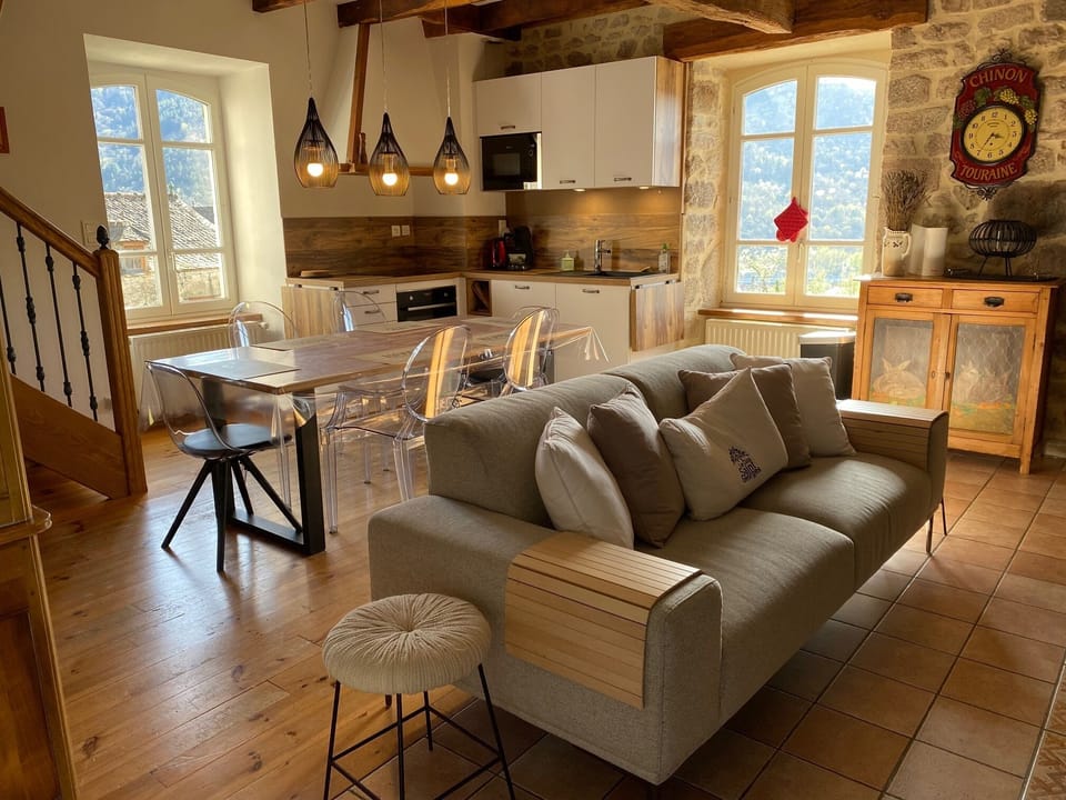 Exclusive House, Garden View (Escapade Aveyronnaise  ) | Private kitchen