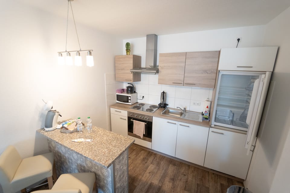 Standard Apartment | Private kitchen | Coffee/tea maker, fridge, microwave, oven