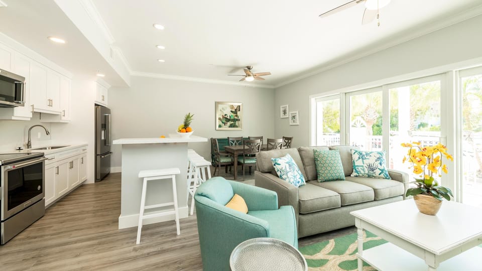 Condo, Multiple Beds (Sunset North) | Living room