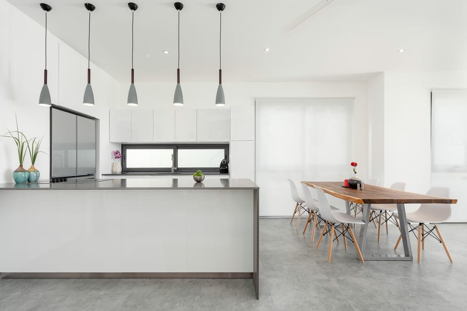 Luxury Villa | Private kitchen | Coffee/tea maker, full-size fridge, microwave, oven