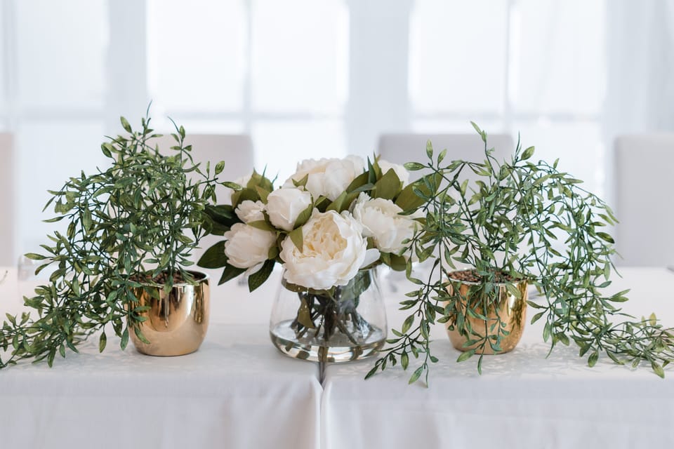 Indoor wedding