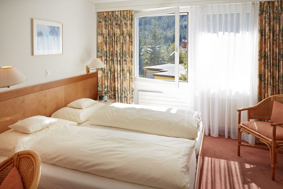 Standard Double Room | Premium bedding, in-room safe, blackout drapes, cribs (free)
