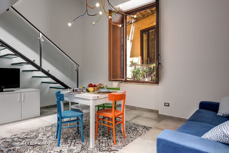 Apartment, 1 Bedroom | Living area | Flat-screen TV