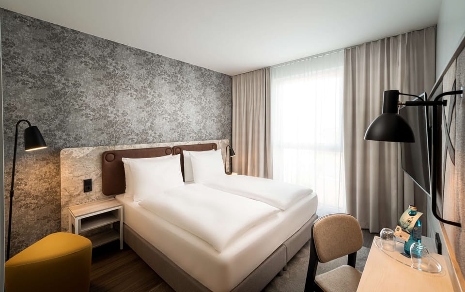 Standard Double Room | In-room safe, soundproofing, iron/ironing board (on request)