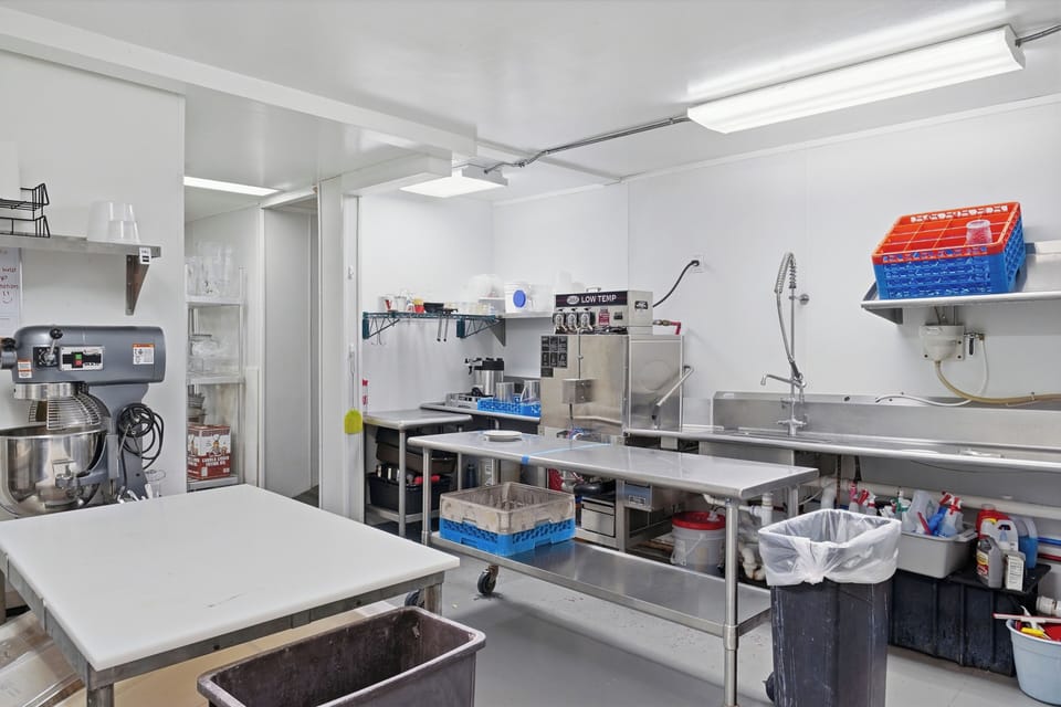 Shared fridge, shared microwave, eco-friendly cleaning products