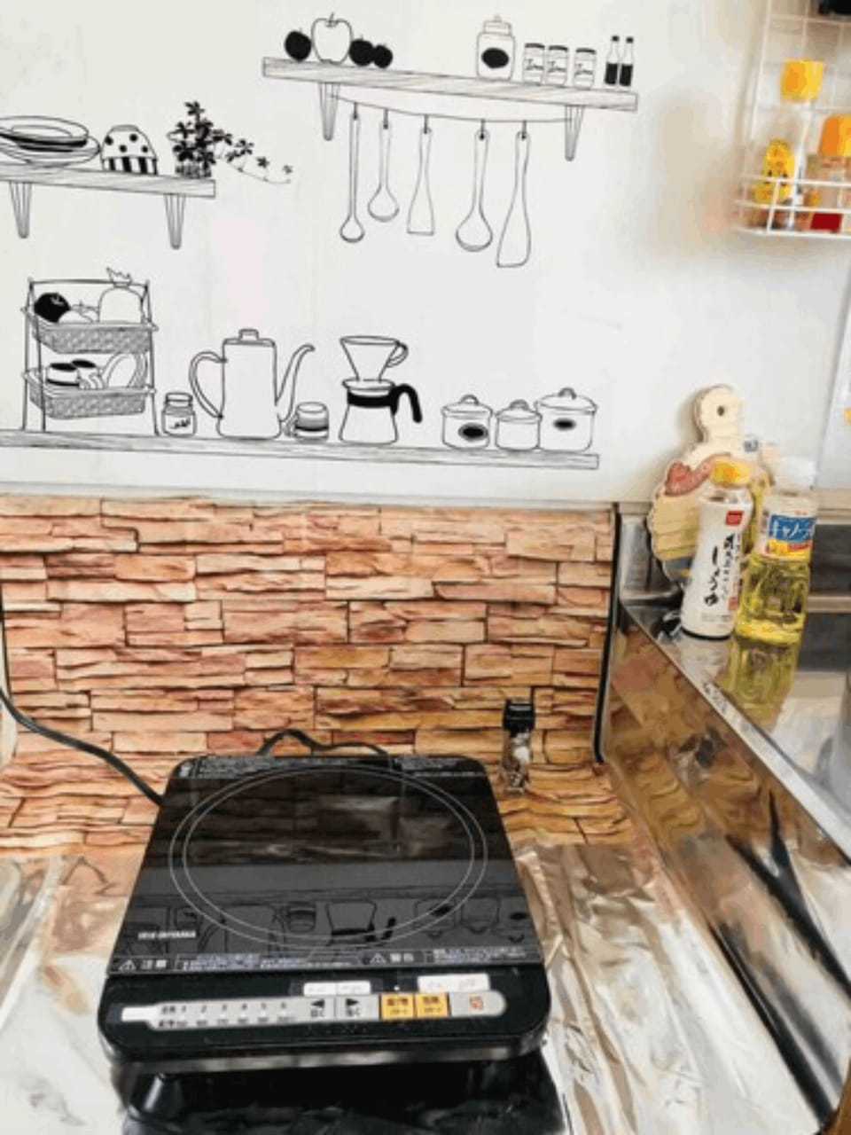 Apartment | Private kitchenette | Coffee/tea maker, fridge, microwave, stovetop