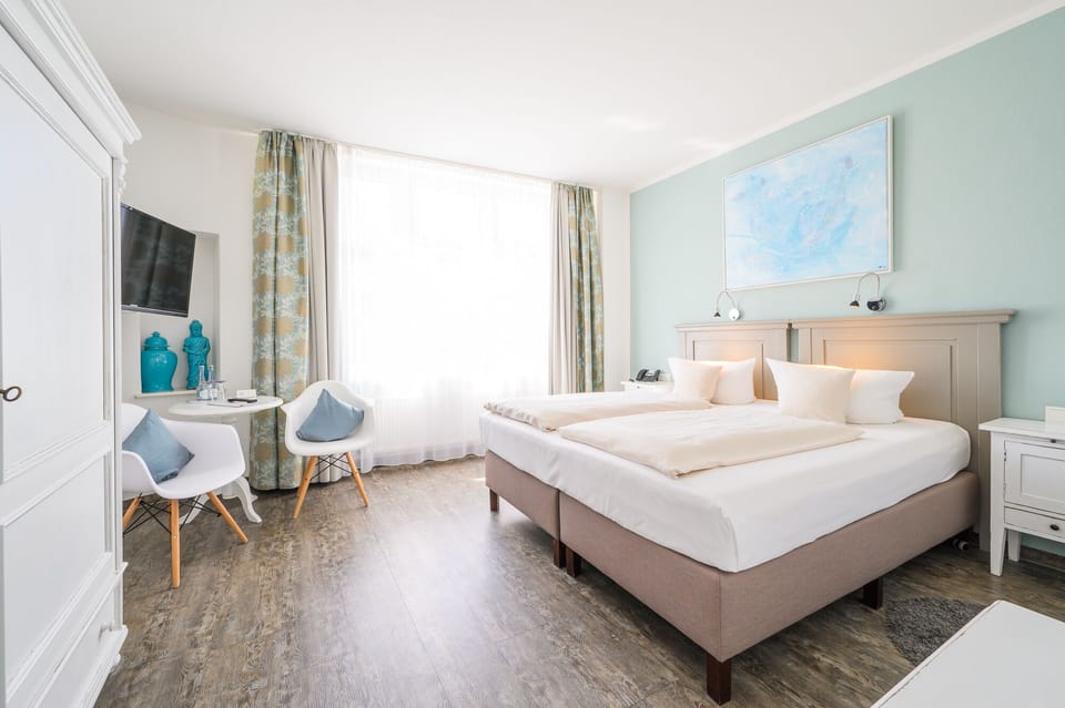 Double Room | Individually decorated, desk, laptop workspace, blackout drapes