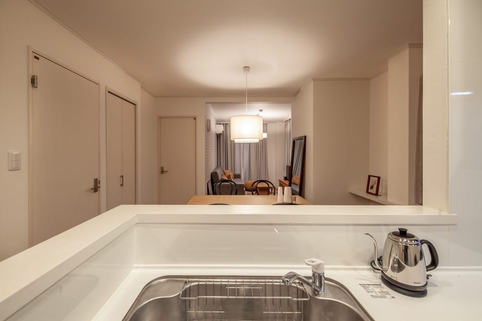 Apartment, Non Smoking | Private kitchenette | Fridge, microwave, stovetop, electric kettle