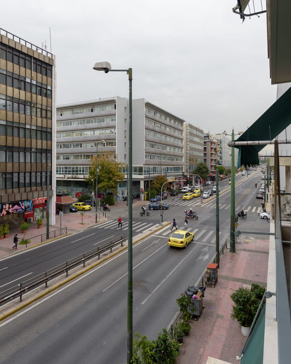 Deluxe Apartment, 2 Bedrooms, City View | Street view