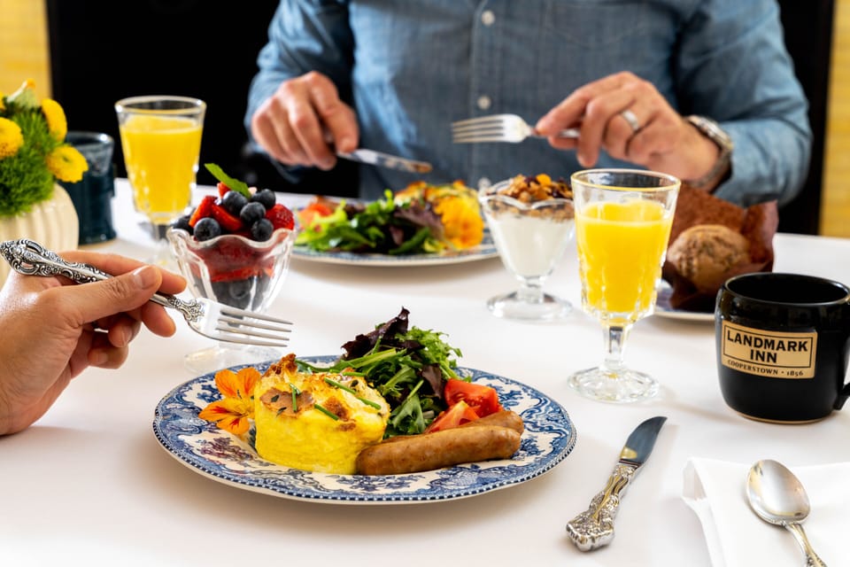 Free daily full breakfast
