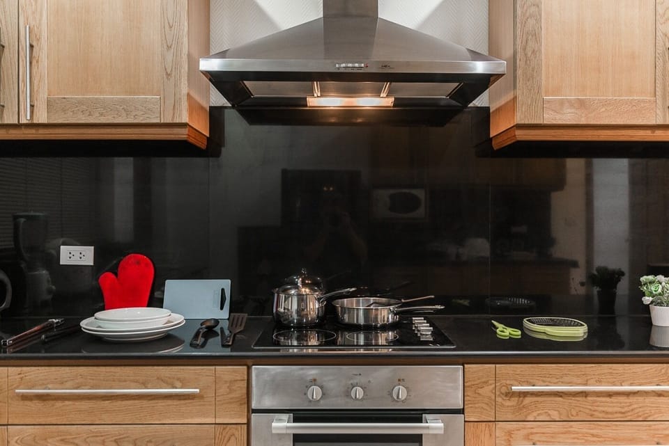 Villa, 2 Bedrooms | Private kitchen | Full-size fridge, microwave, oven, stovetop
