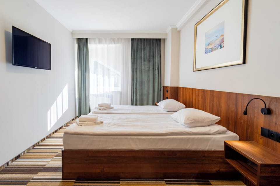 Basic Double Room (No AC) | Desk, blackout drapes, iron/ironing board, free WiFi