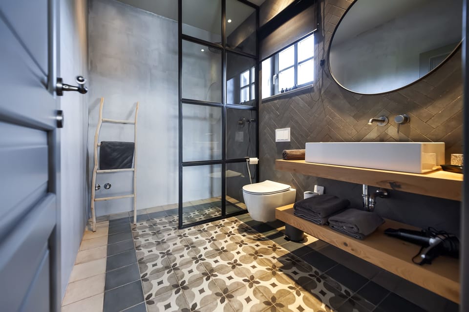 Design Villa, 3 Bedrooms, Private Pool | Bathroom | Shower, hair dryer, towels, soap