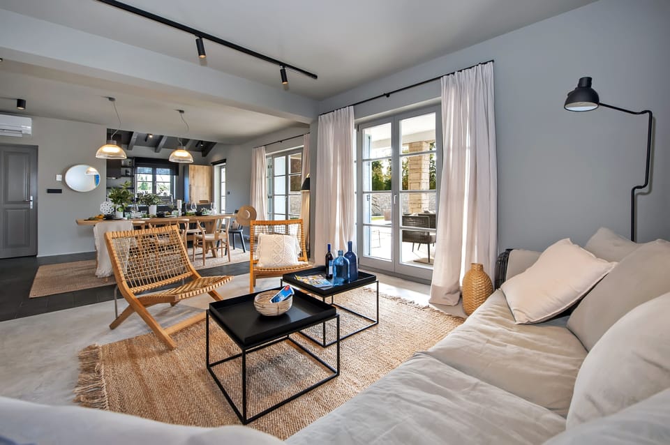 Design Villa, 3 Bedrooms, Private Pool | Living area