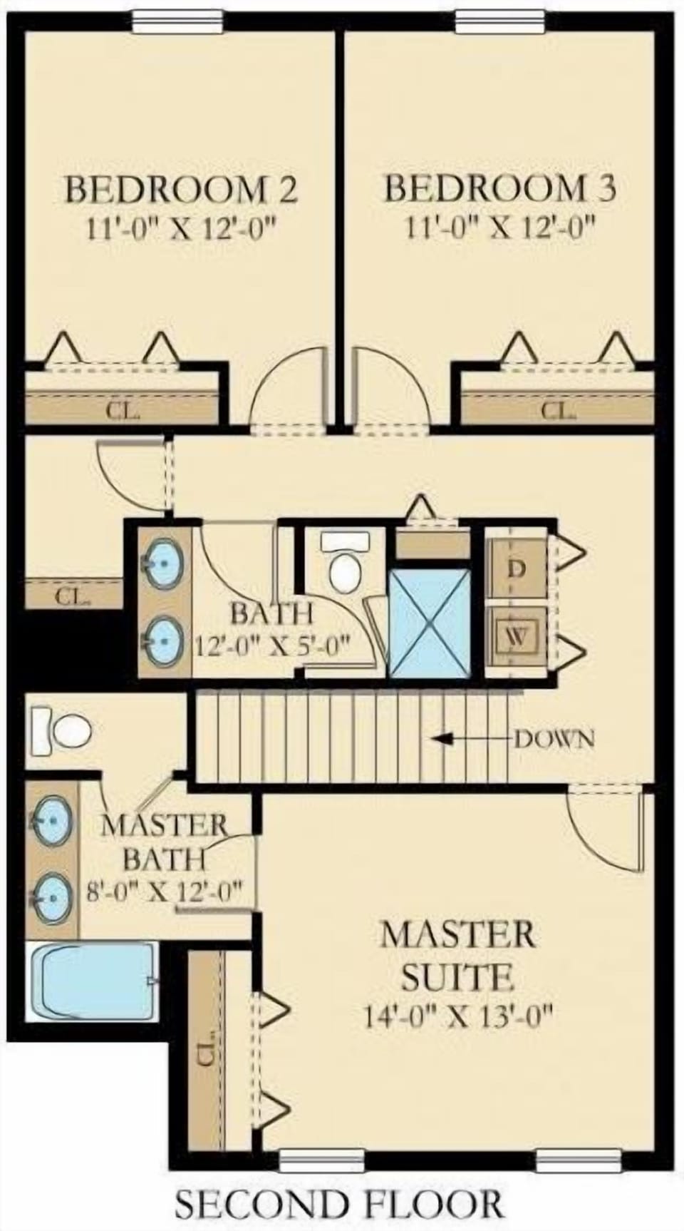 Condo, Multiple Beds (9043DD-The Retreat at ChampionsGate) | Floor plan