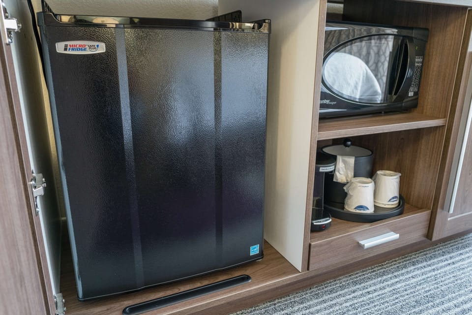 In-room safe, iron/ironing board, free cribs/infant beds, free WiFi