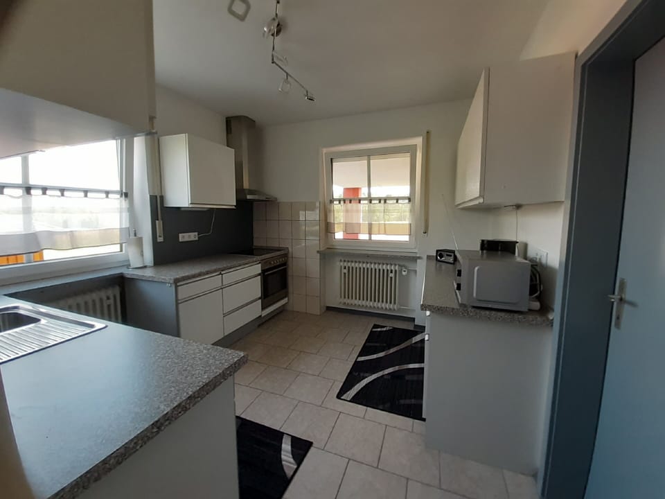 Apartment, Patio | Private kitchen | Fridge, microwave, oven, stovetop