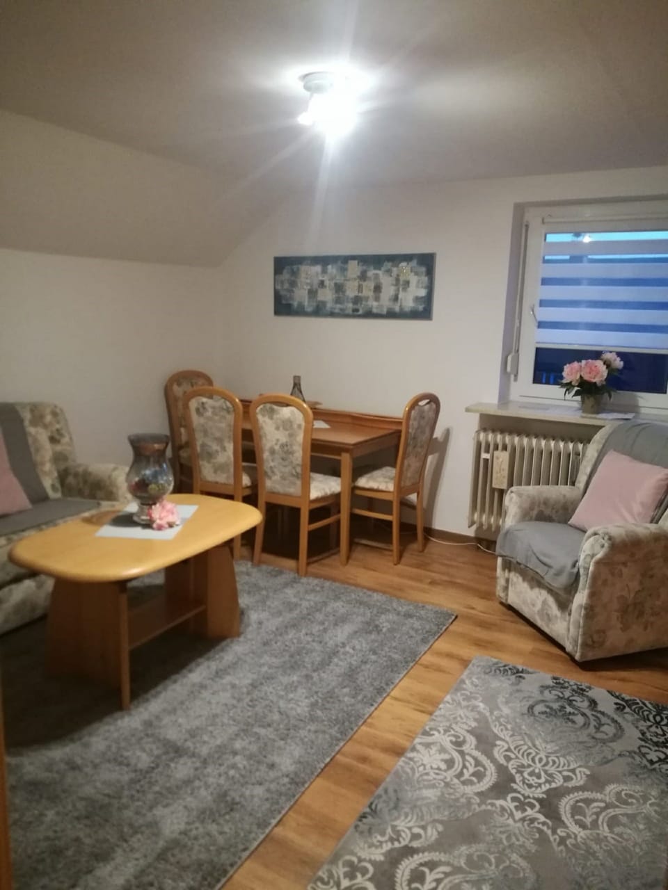 Apartment | Living room | 20-inch TV with digital channels