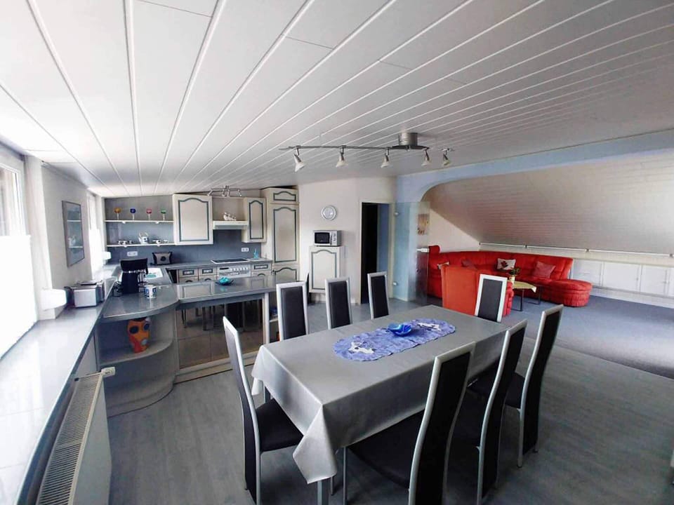 Apartment | Private kitchen | Fridge, microwave, oven, stovetop