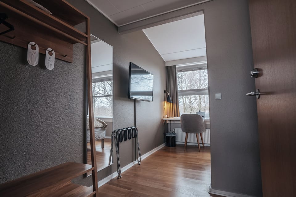 Standard Single Room, 1 Twin Bed, Park View | Hypo-allergenic bedding, pillowtop beds, desk, laptop workspace