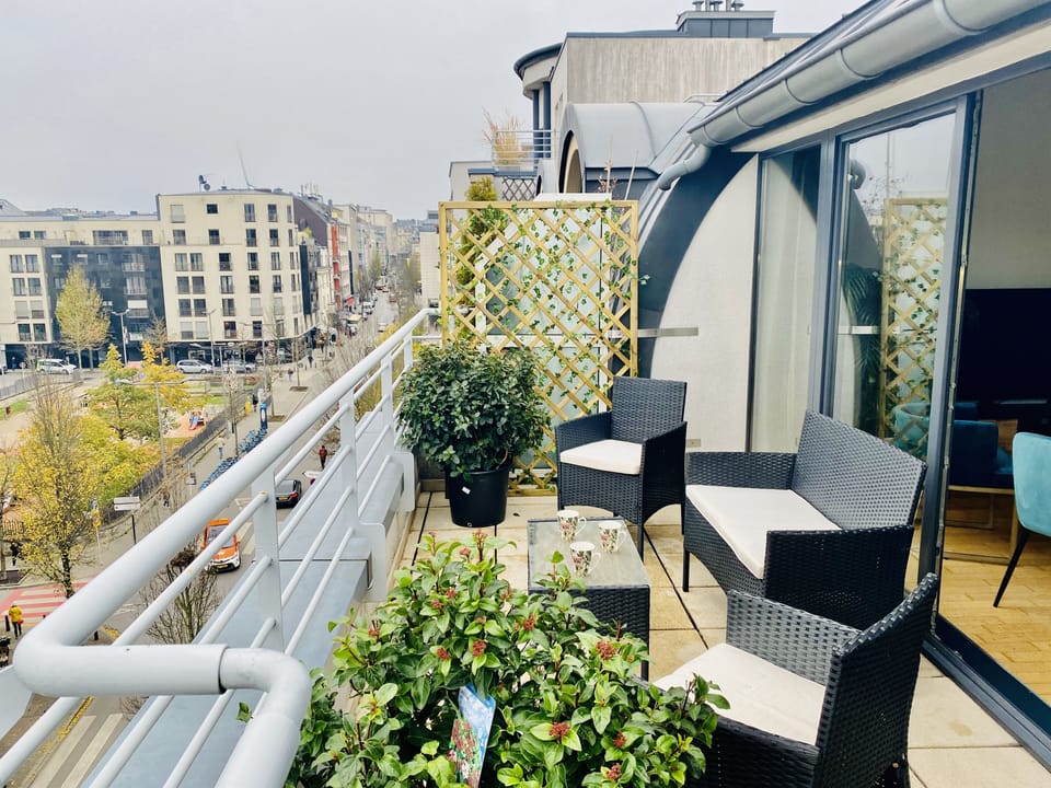 Executive Apartment | Terrace/patio