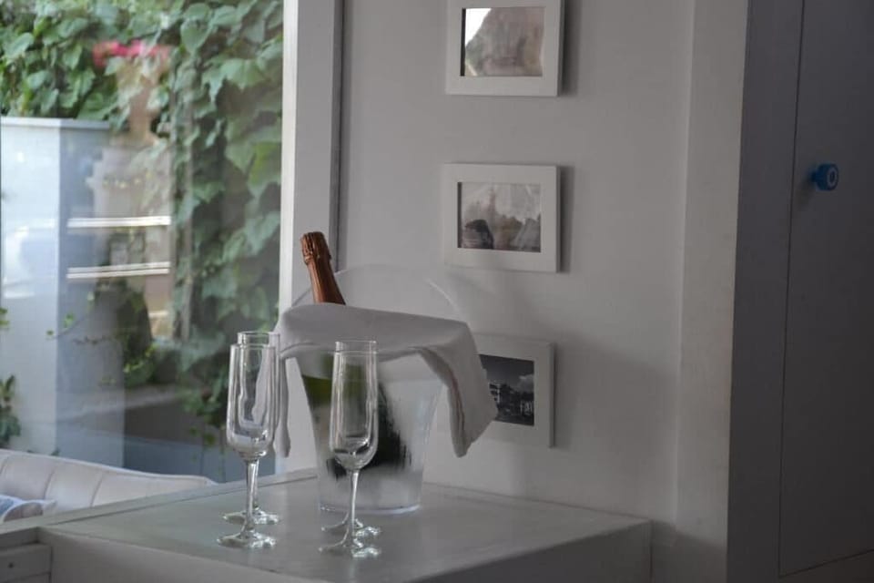Free toiletries, hair dryer, bidet, towels