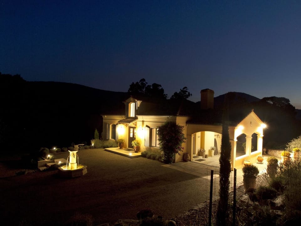 Front of property - evening/night
