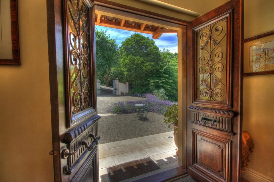 Interior entrance